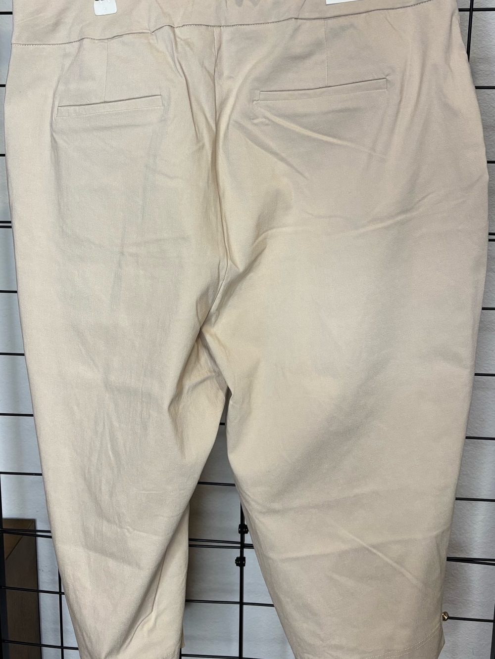 Dear Scarlett Cropped Pull-On Pants in Light Beige “Only Pair” - Picture 6 of 6